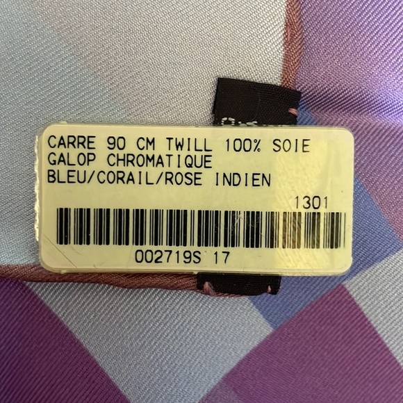 NWT silk Hermes scarf - Picture 5 of 5